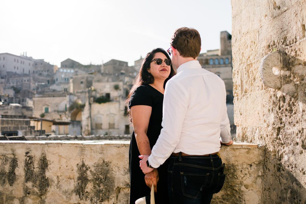 honeymoon photoshoot in matera