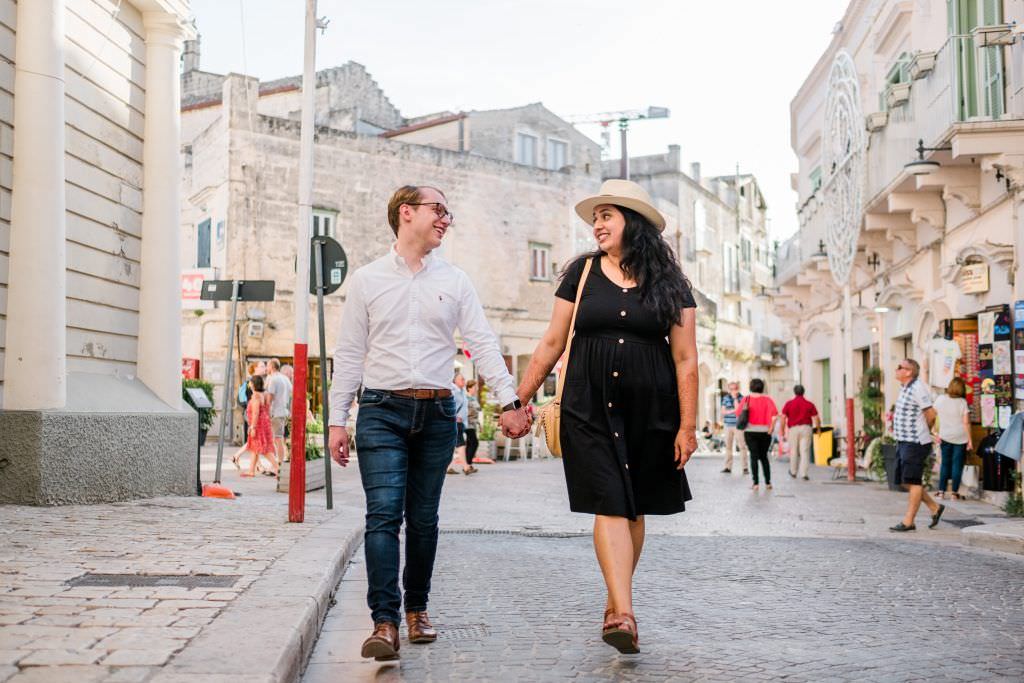 honeymoon photoshoot in matera