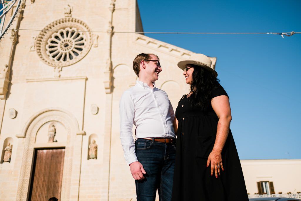honeymoon photoshoot in matera