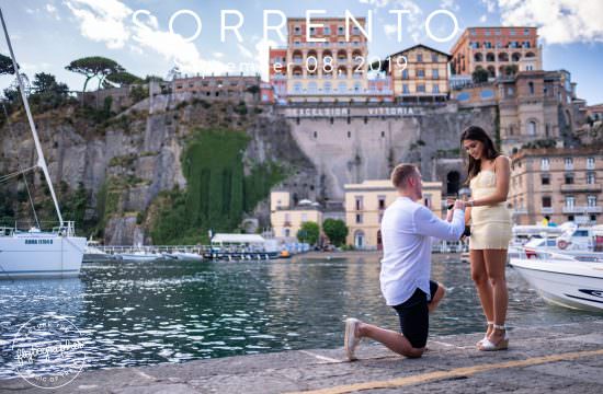 surprise wedding proposal in sorrento
