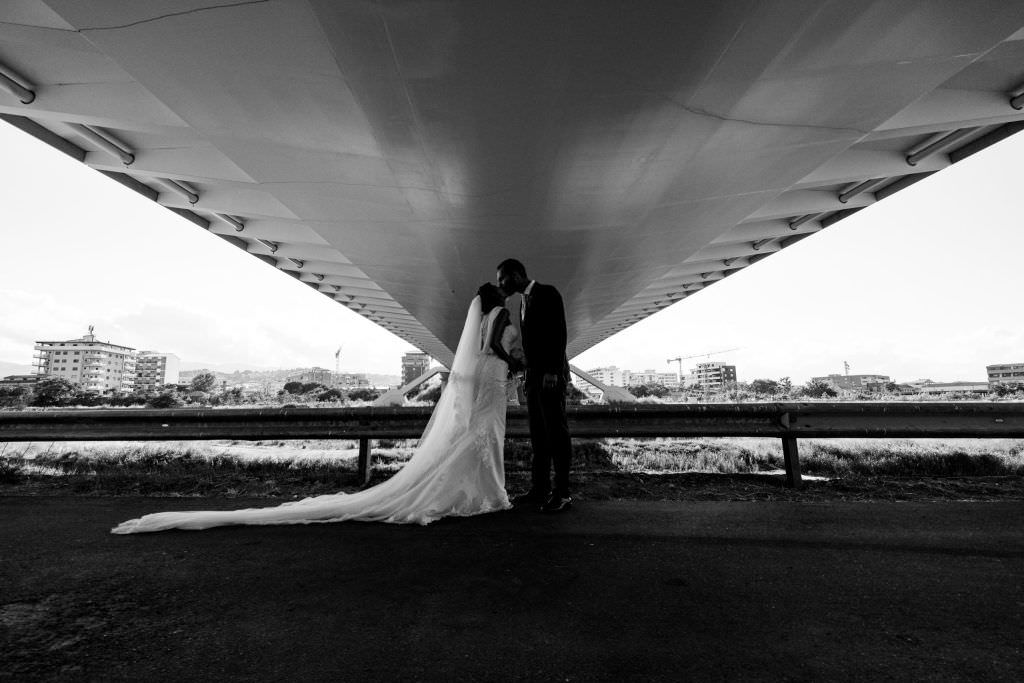 ponte di calatrava cosenza foto di matimonio