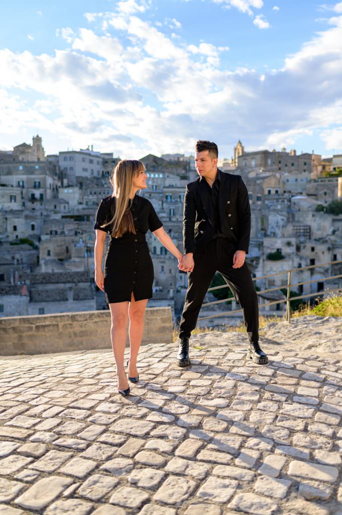 Matera vacation photoshoot
