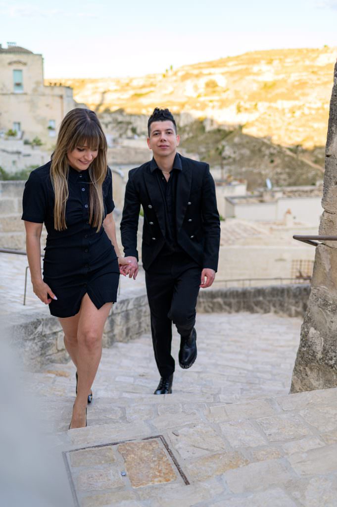 Matera vacation photoshoot