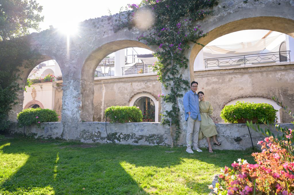 giardini della principessa di piemonte wedding ceremony
