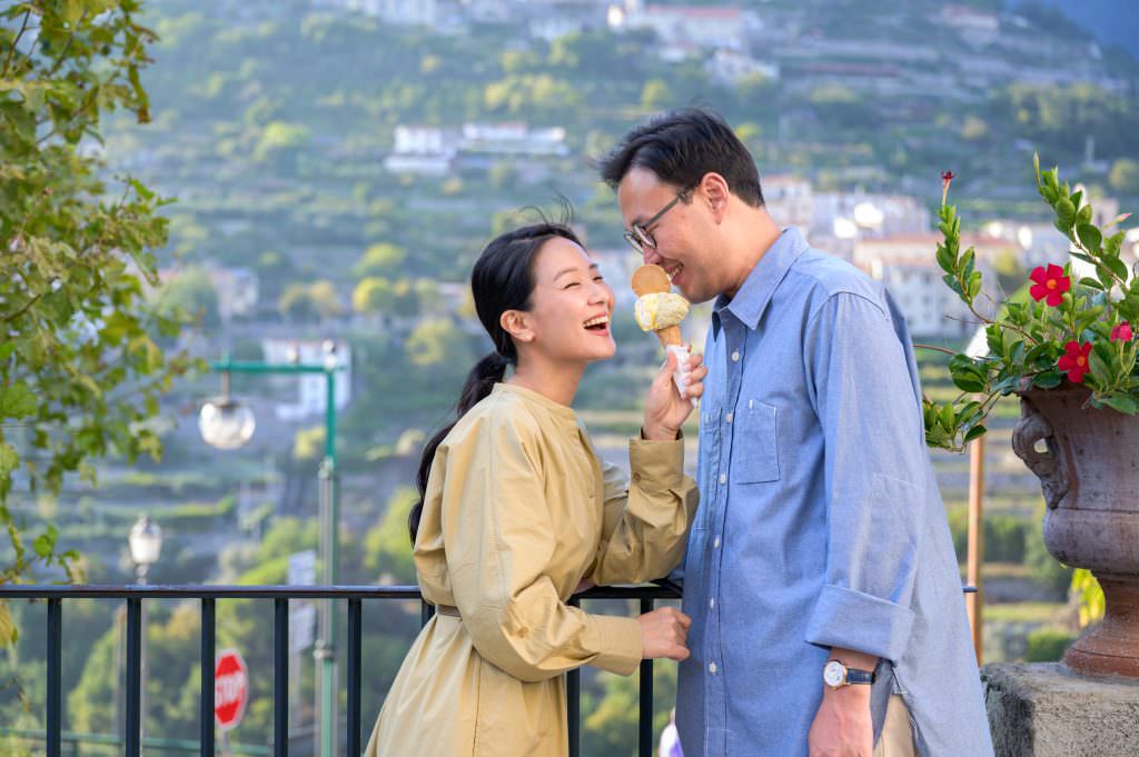 chinese destination wedding photographer in ravello