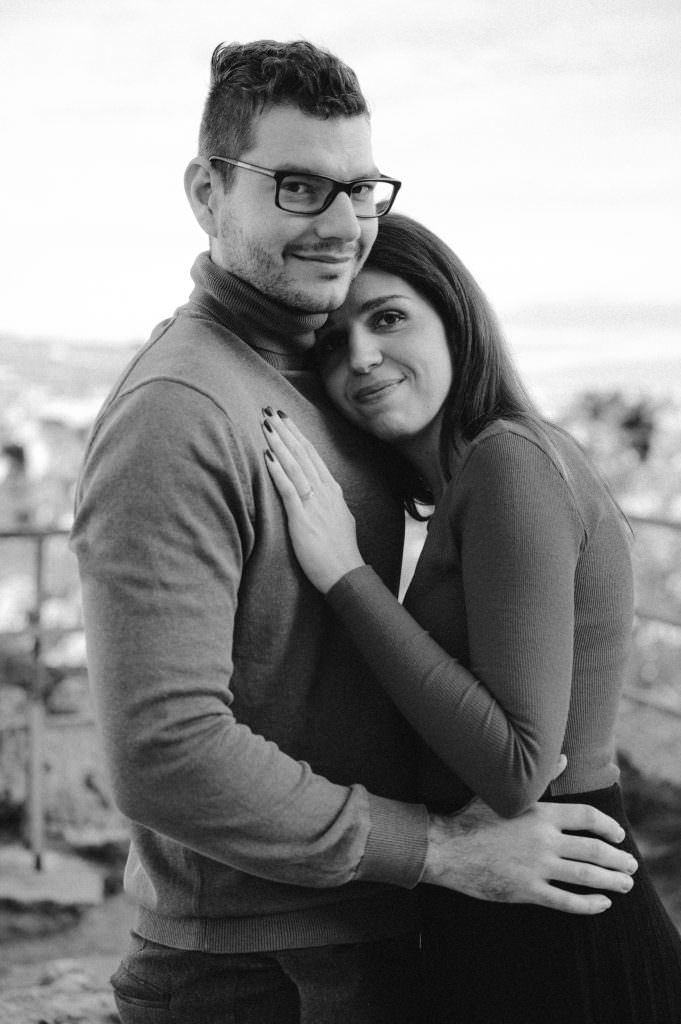 Wedding proposal photographer in Matera