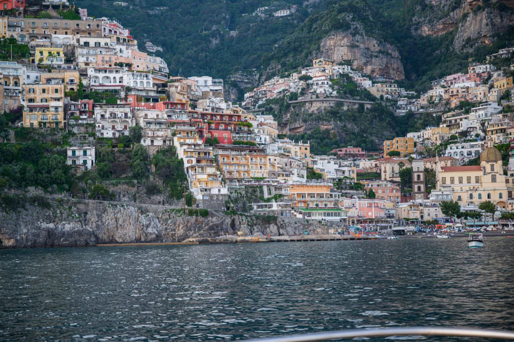 Wedding Proposal on Boat in Positano