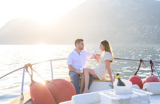 Wedding Proposal on Boat in Positano