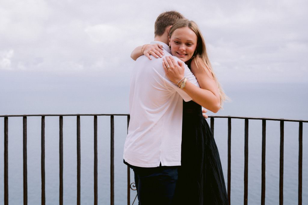 Engagement Proposal in Villa Cimbrone