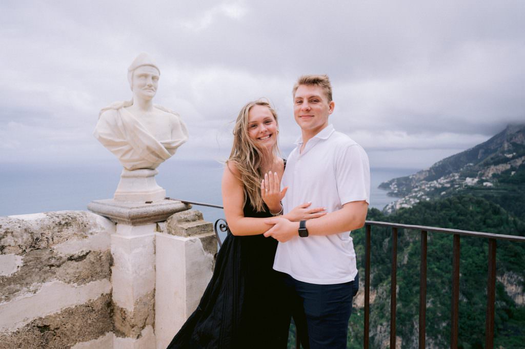 Engagement Proposal in Villa Cimbrone