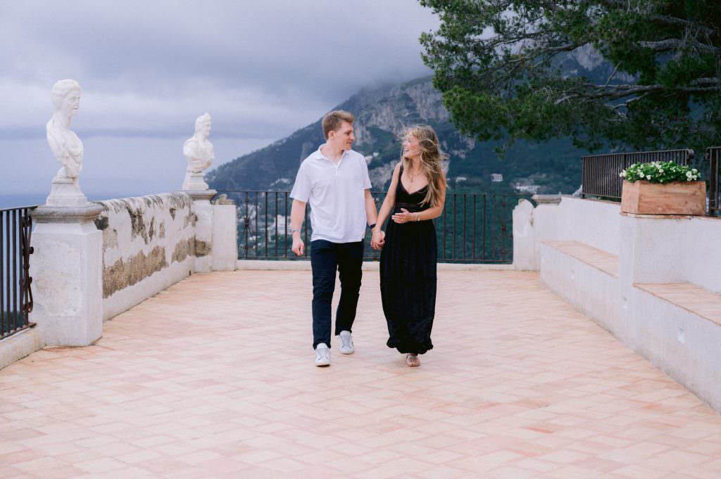 Engagement Proposal in Villa Cimbrone