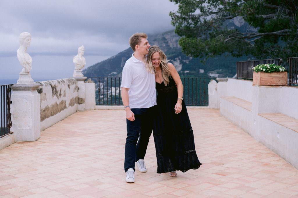 Engagement Proposal in Villa Cimbrone