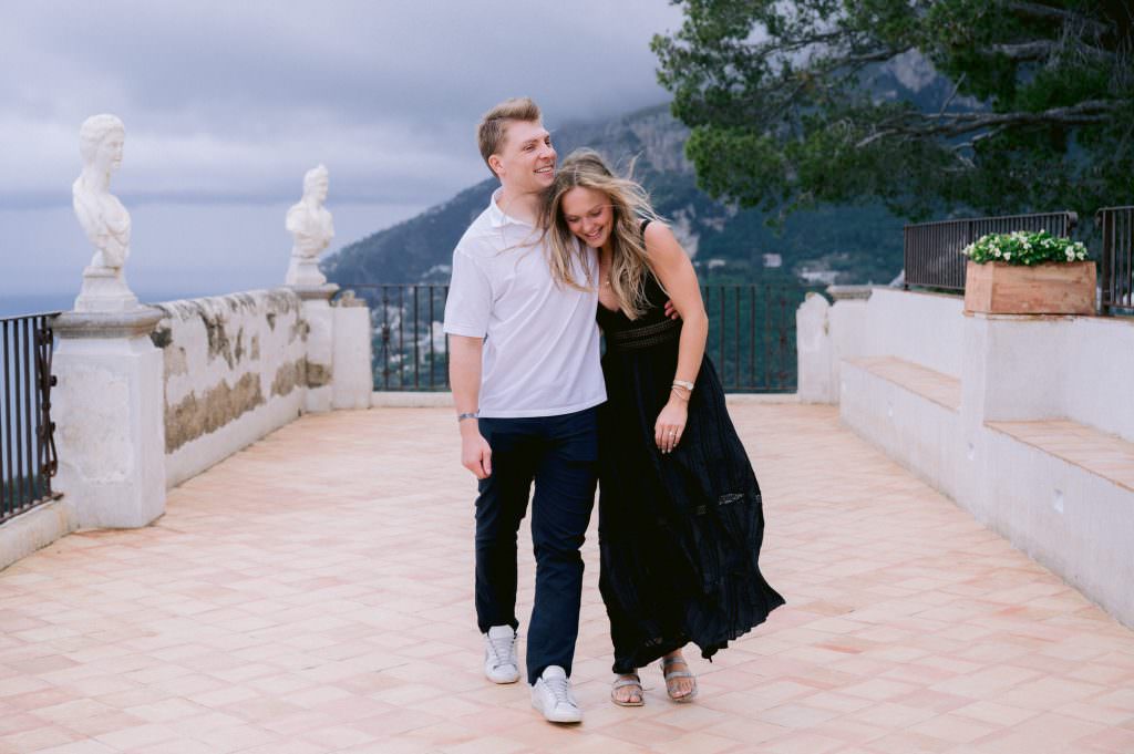 Engagement Proposal in Villa Cimbrone