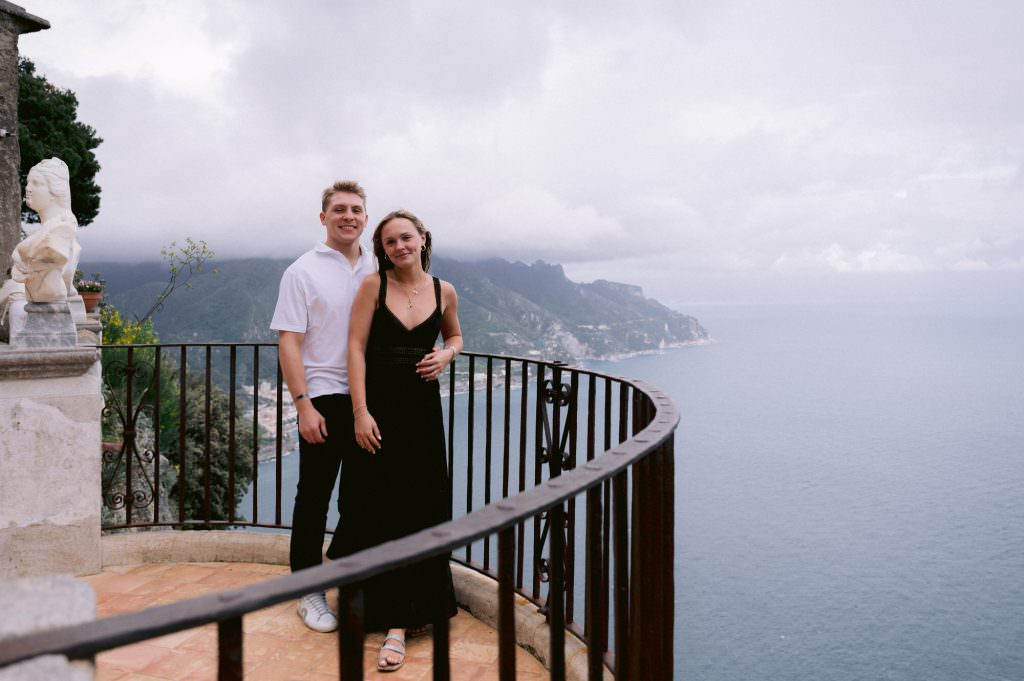 Engagement Proposal in Villa Cimbrone