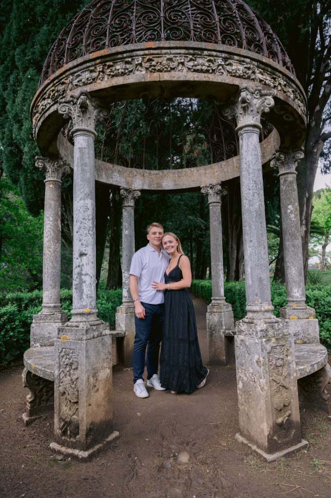 Engagement Proposal in Villa Cimbrone