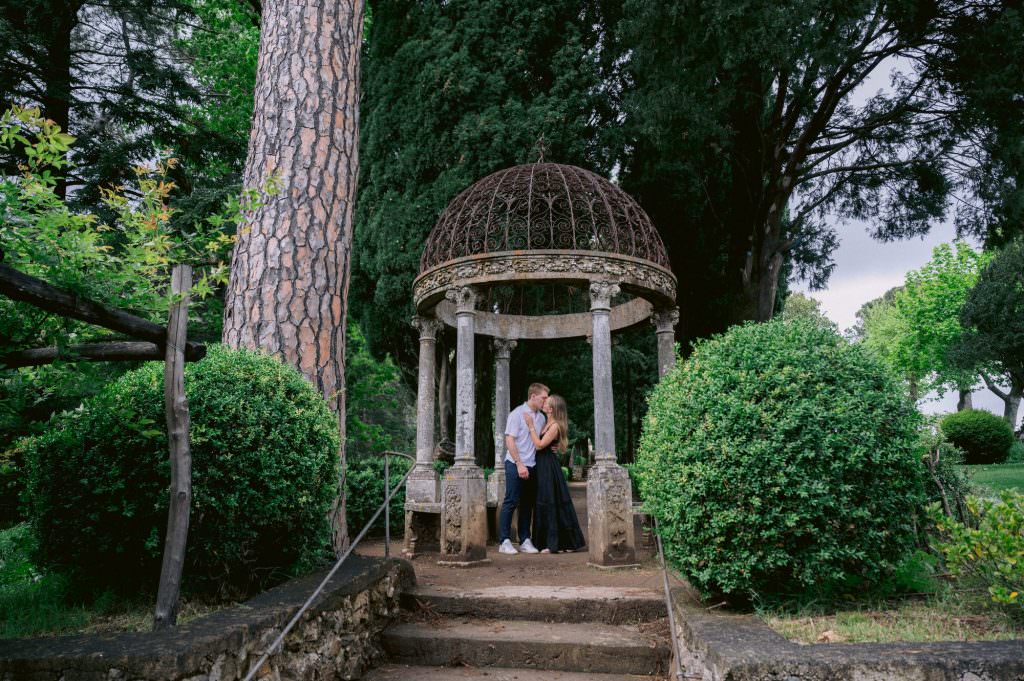 Engagement Proposal in Villa Cimbrone