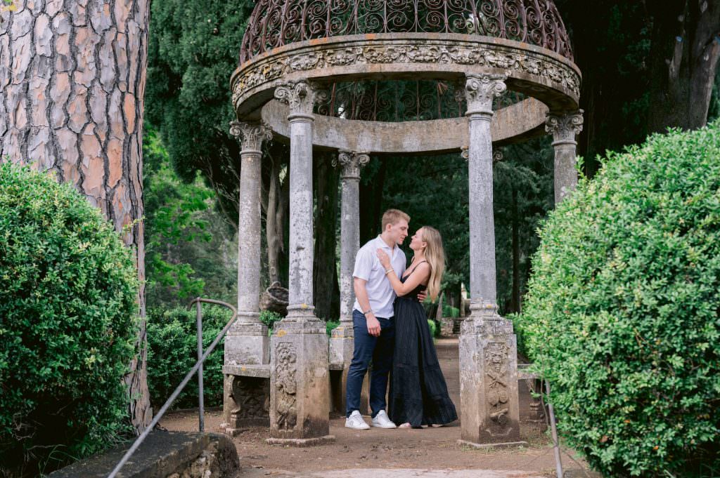 Engagement Proposal in Villa Cimbrone