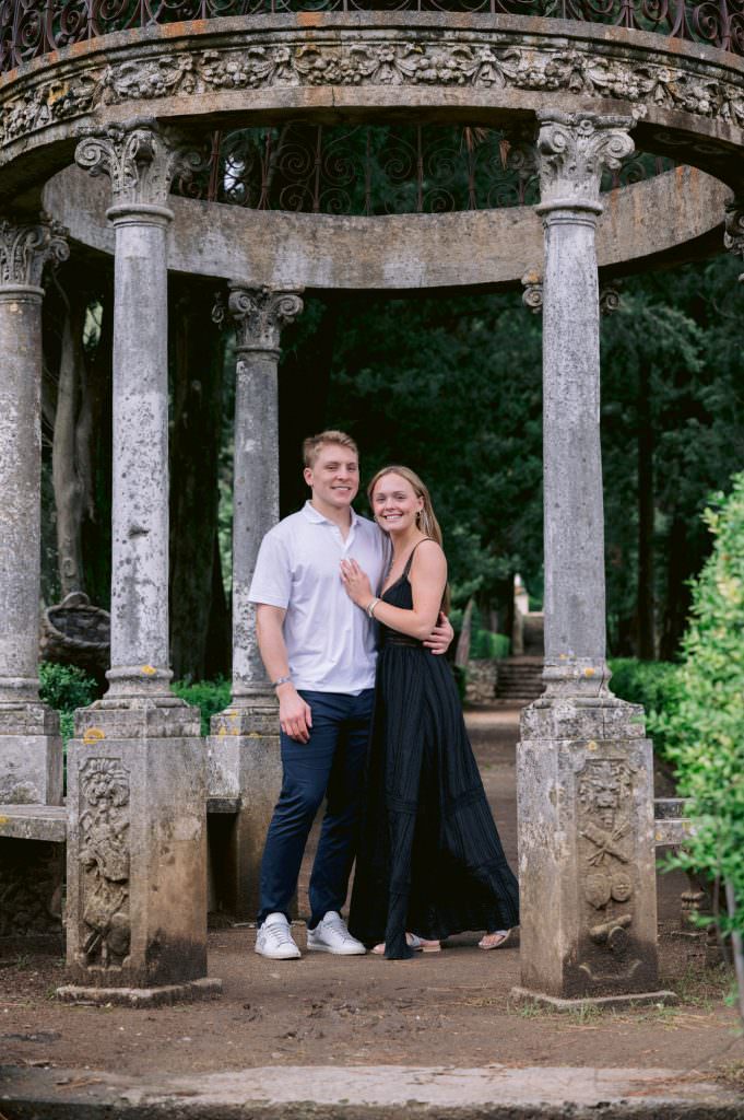 Engagement Proposal in Villa Cimbrone