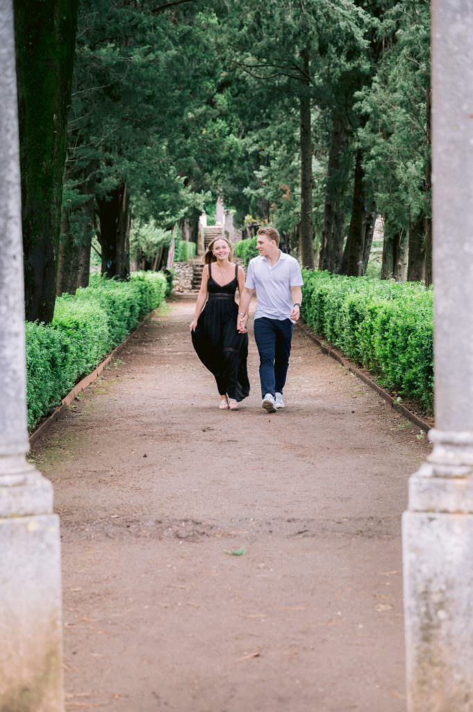 Engagement Proposal in Villa Cimbrone