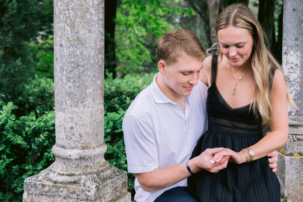 Engagement Proposal in Villa Cimbrone