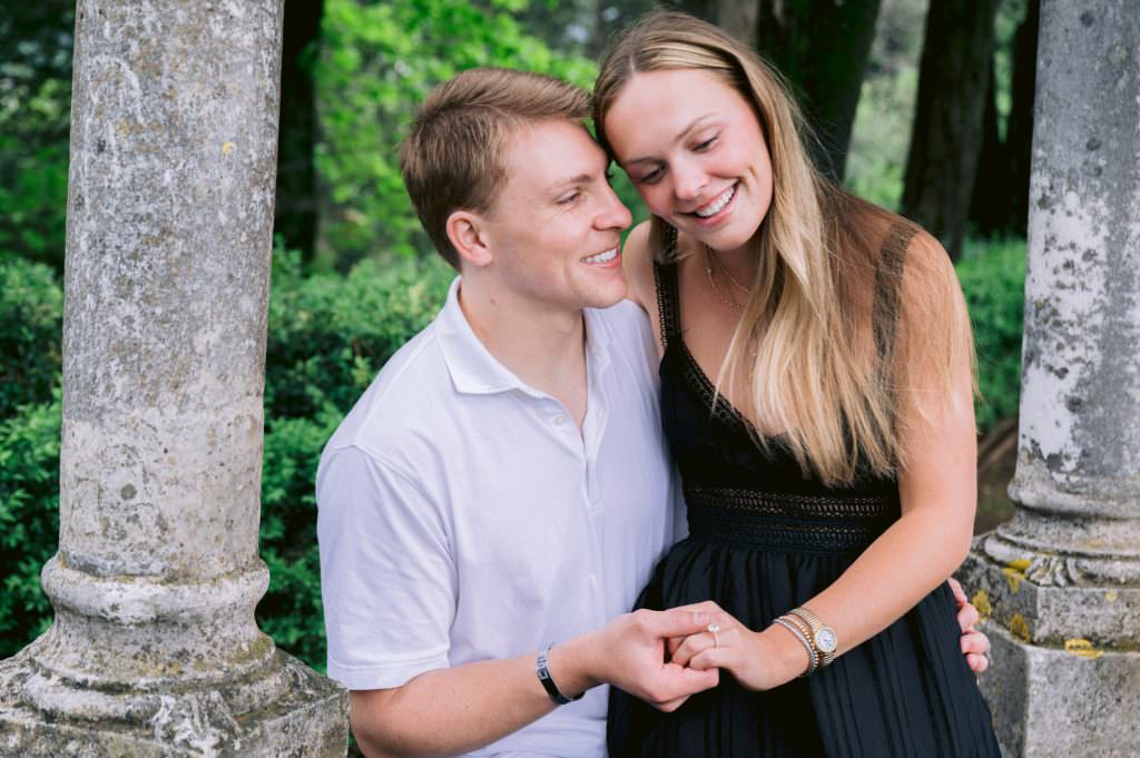 Engagement Proposal in Villa Cimbrone