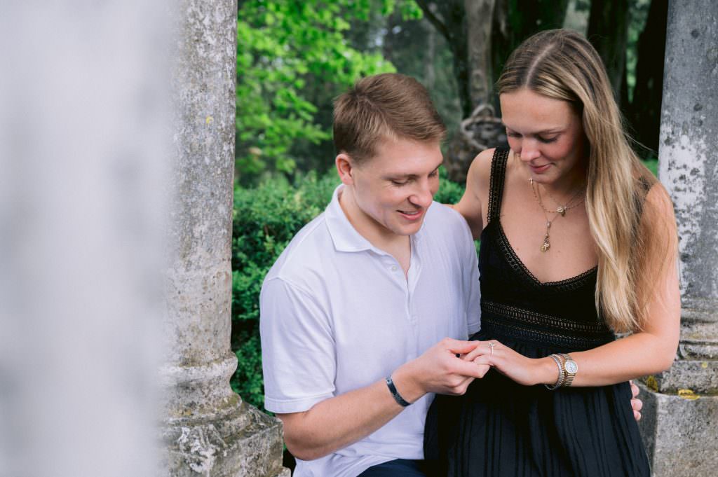 Engagement Proposal in Villa Cimbrone