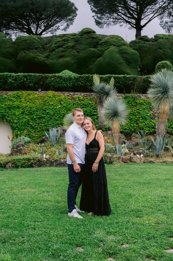 Engagement Proposal in Villa Cimbrone