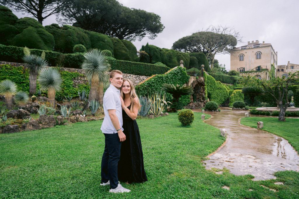 Engagement Proposal in Villa Cimbrone