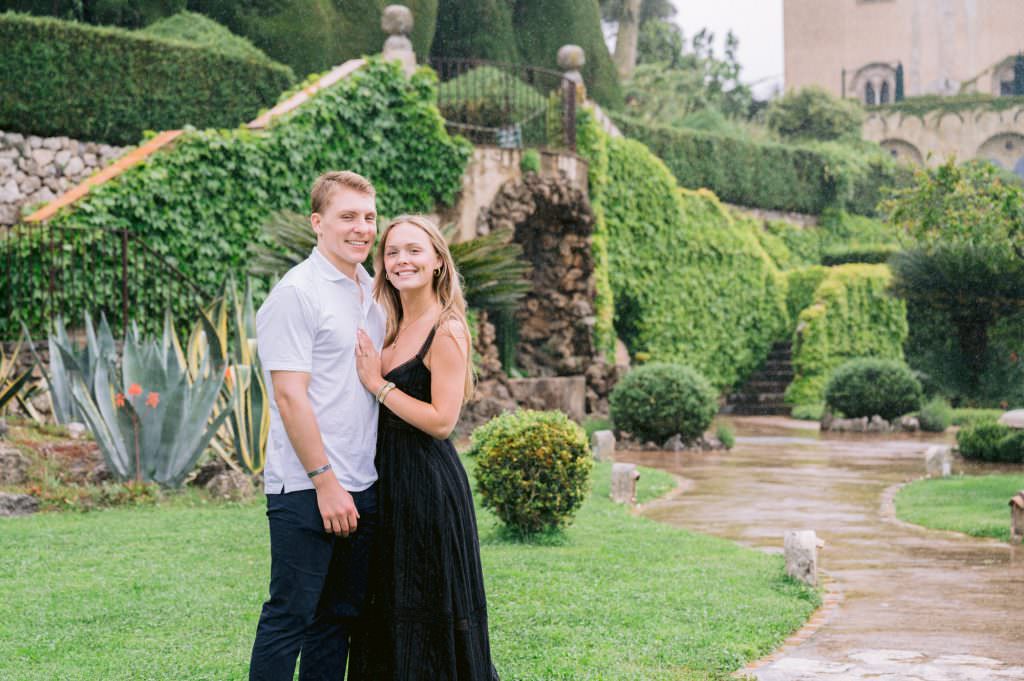 Engagement Proposal in Villa Cimbrone