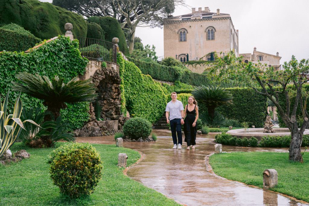 Engagement Proposal in Villa Cimbrone
