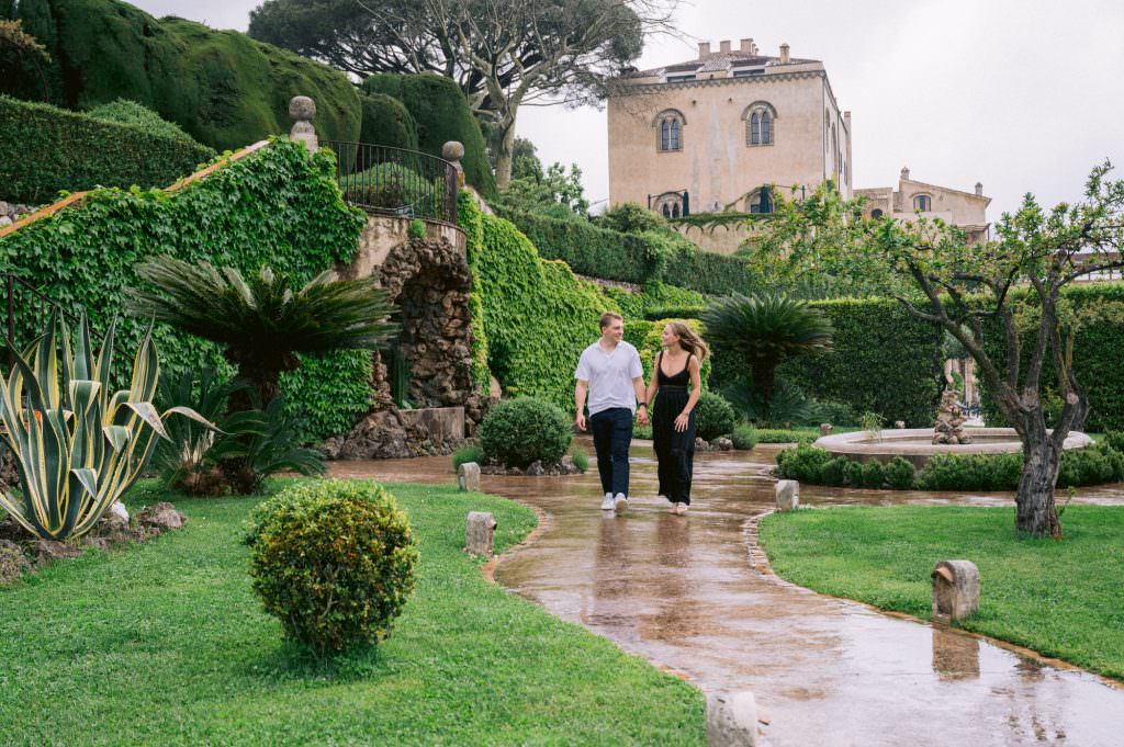 Engagement Proposal in Villa Cimbrone