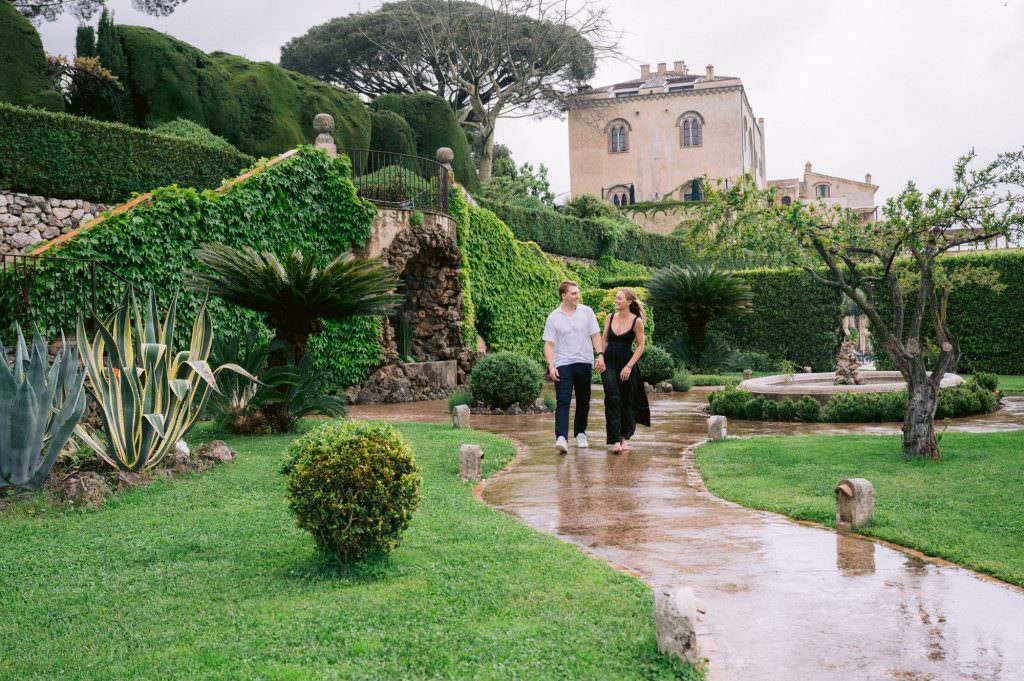 Engagement Proposal in Villa Cimbrone
