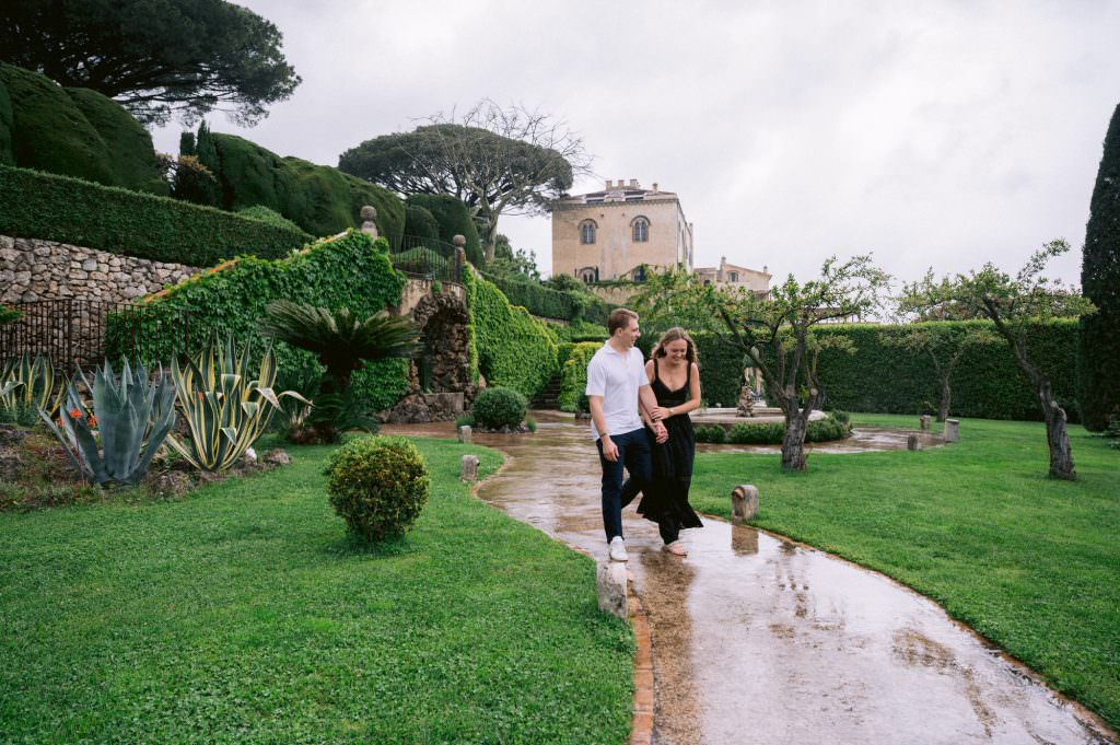 Engagement Proposal in Villa Cimbrone