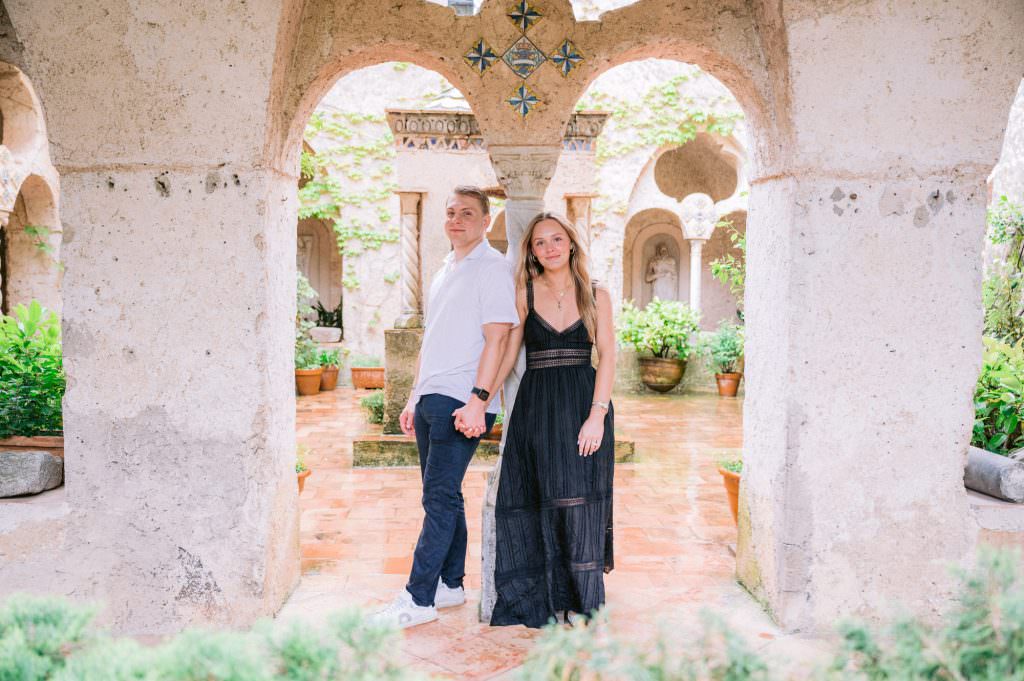Engagement Proposal in Villa Cimbrone