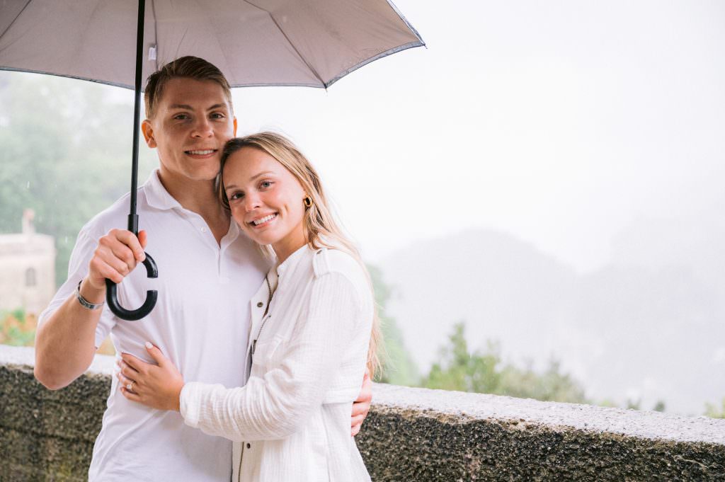 Engagement Proposal in Villa Cimbrone