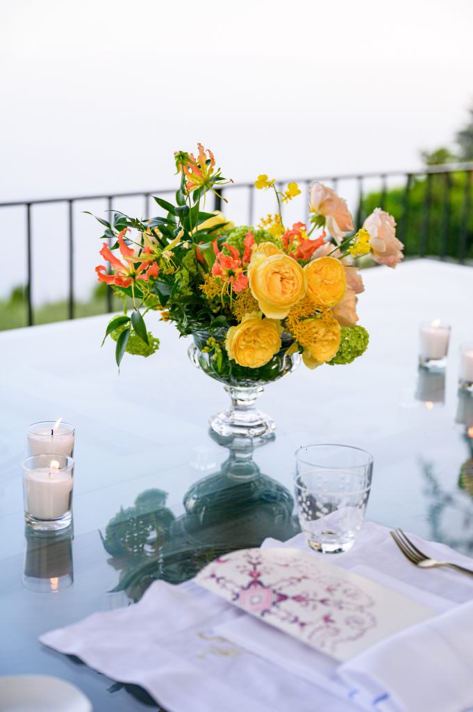 Private Terrace Dinner Proposal at Belmond Hotel Caruso