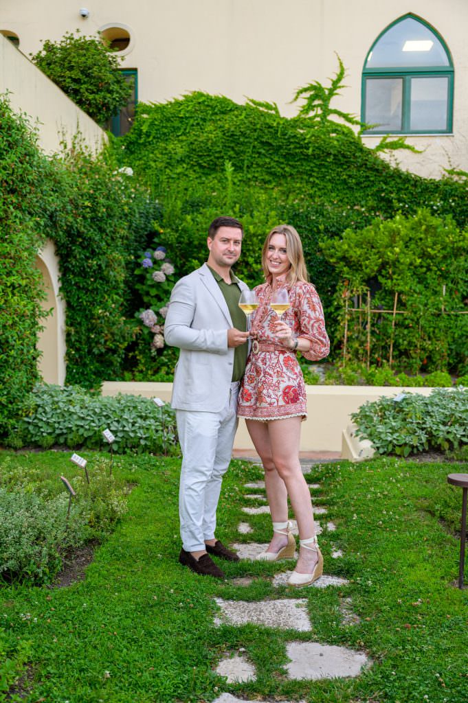 Private Terrace Dinner Proposal at Belmond Hotel Caruso