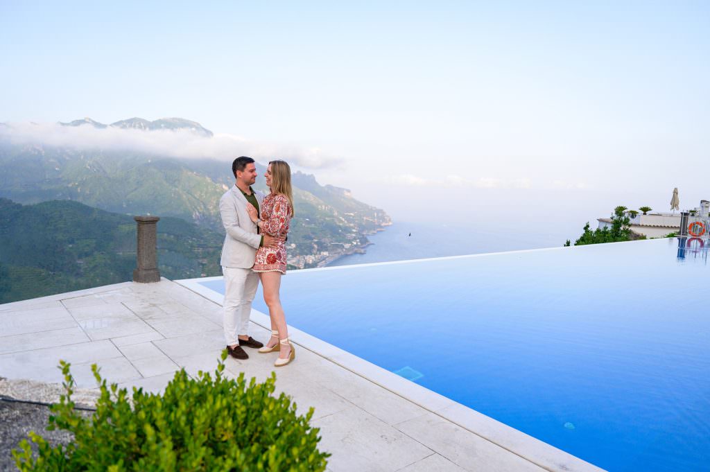 Private Terrace Dinner Proposal at Belmond Hotel Caruso