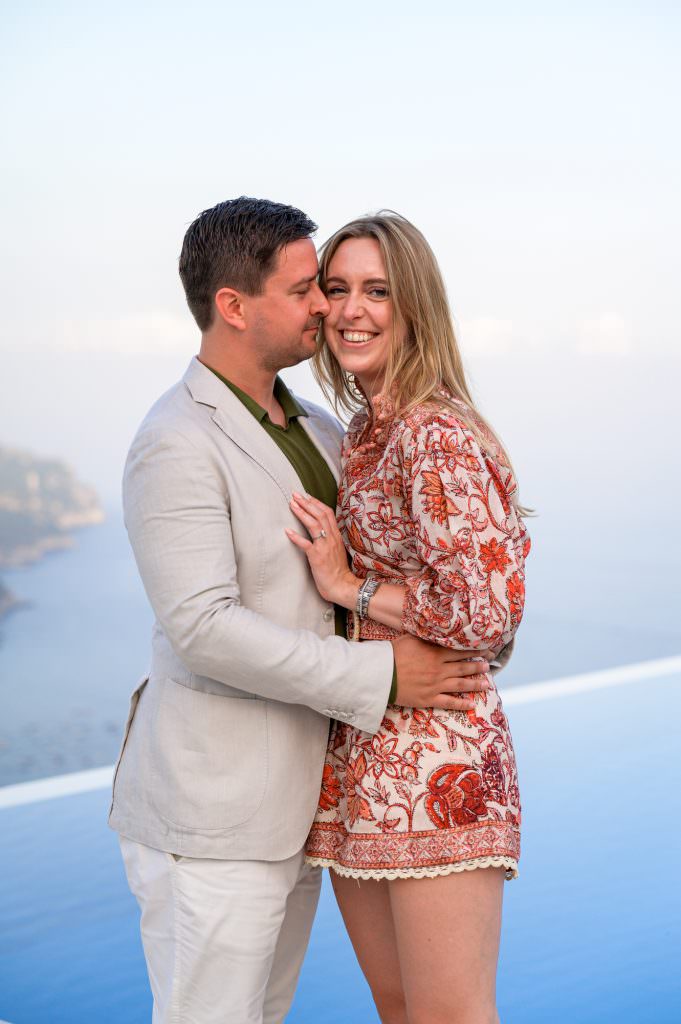 Private Terrace Dinner Proposal at Belmond Hotel Caruso
