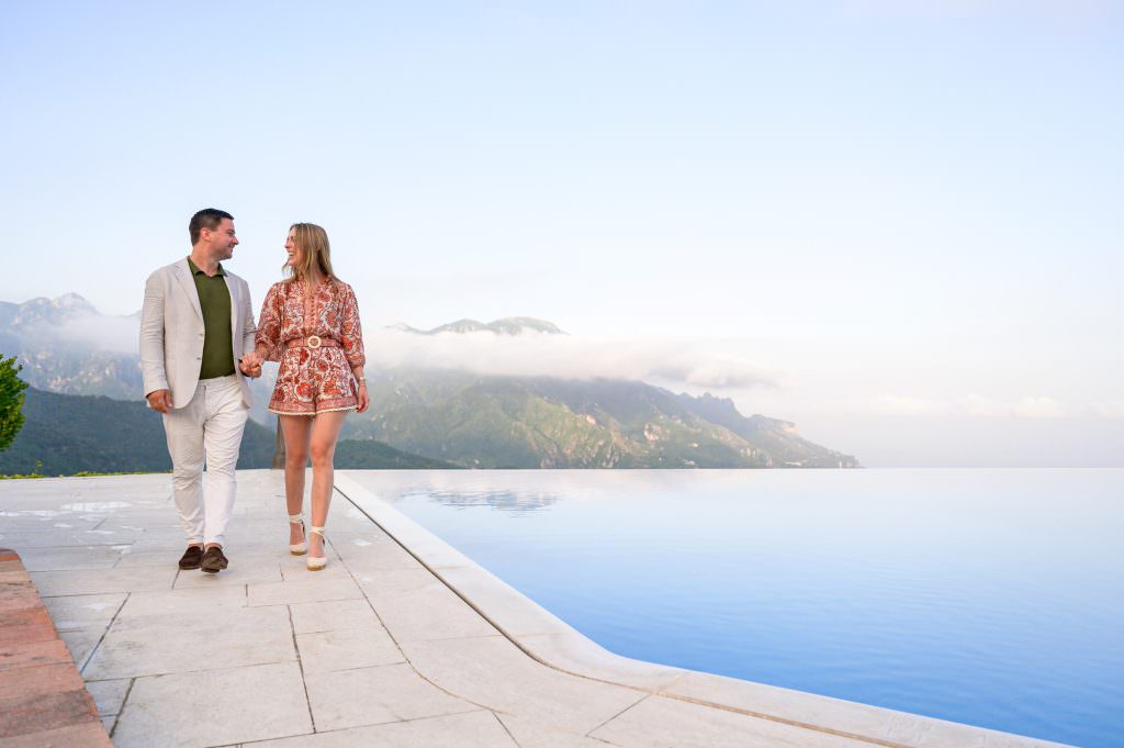 Private Terrace Dinner Proposal at Belmond Hotel Caruso
