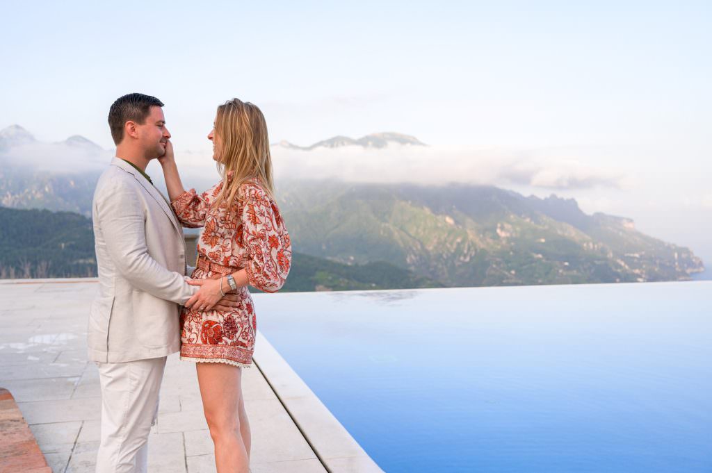 Private Terrace Dinner Proposal at Belmond Hotel Caruso