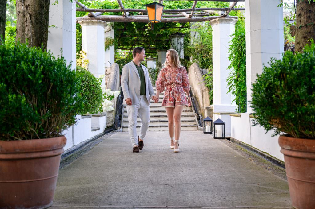 Private Terrace Dinner Proposal at Belmond Hotel Caruso