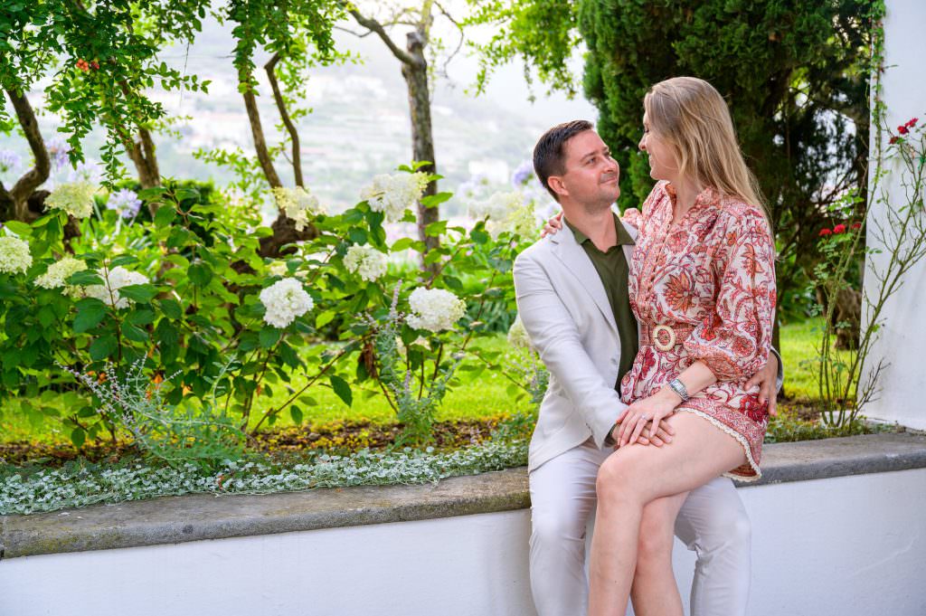 Private Terrace Dinner Proposal at Belmond Hotel Caruso