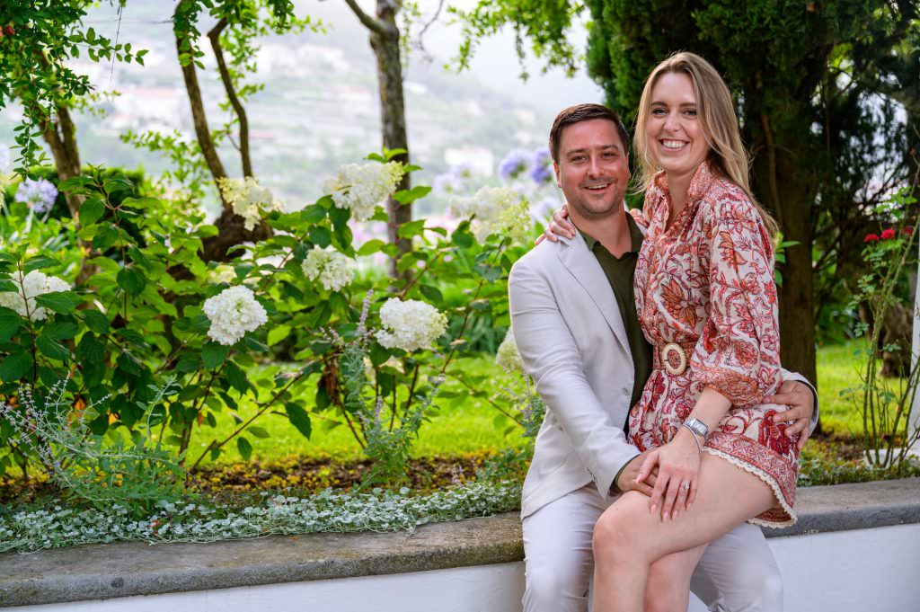Private Terrace Dinner Proposal at Belmond Hotel Caruso