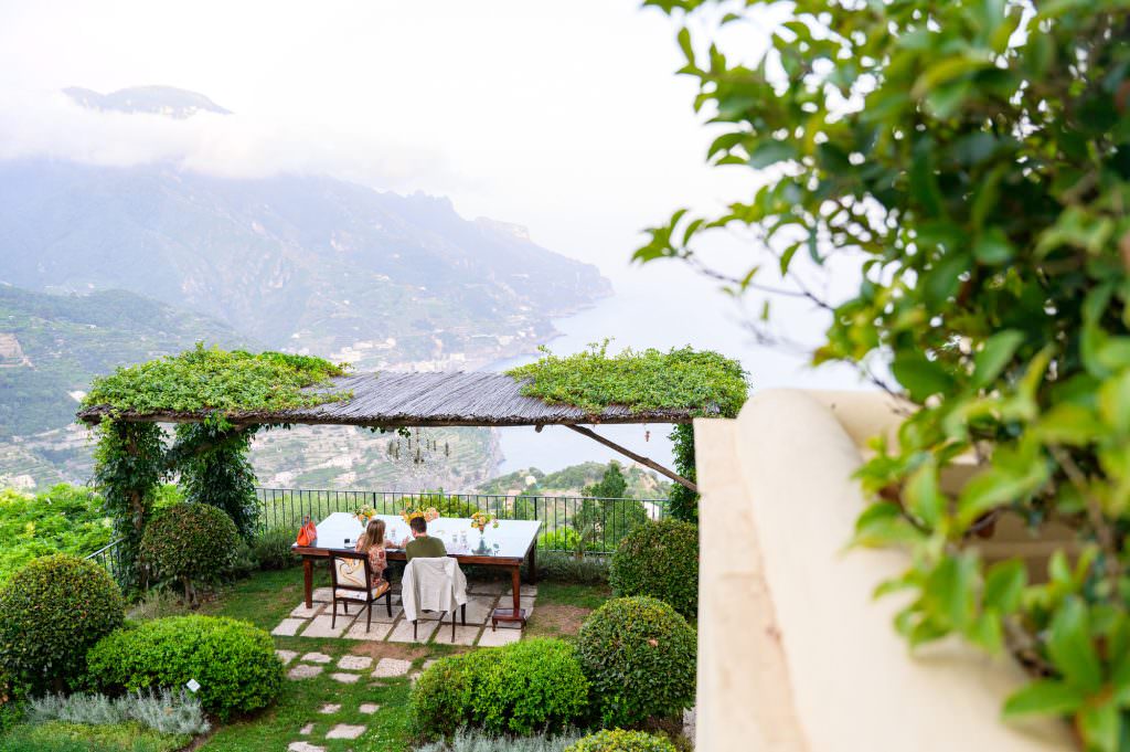 Private Terrace Dinner Proposal at Belmond Hotel Caruso
