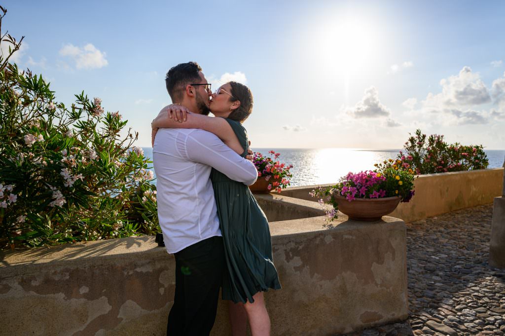 Überraschender Heiratsantrag in Tropea