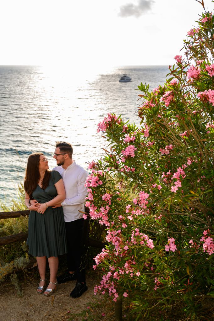Überraschender Heiratsantrag in Tropea