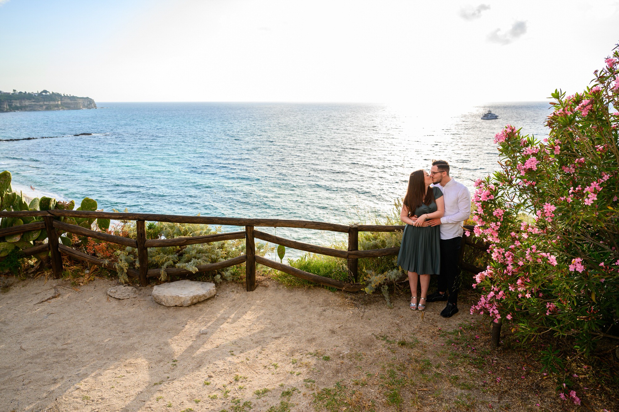 Überraschender Heiratsantrag in Tropea
