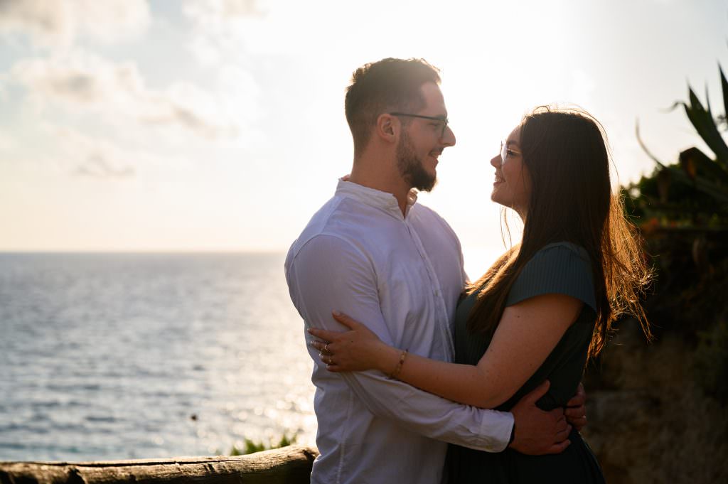 Überraschender Heiratsantrag in Tropea