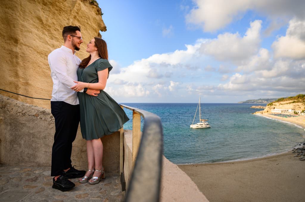 Überraschender Heiratsantrag in Tropea